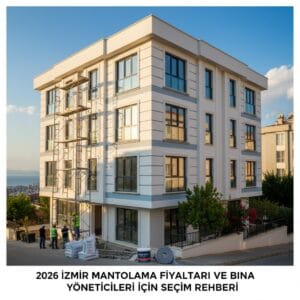 İzmir mantolama ve dış cephe ısı yalıtımı uygulaması